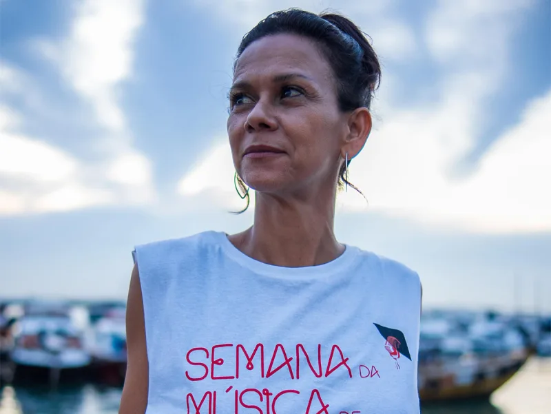 Soraia Oliveira, empreendedora cultural e gestora da Semana da Música de Salvador