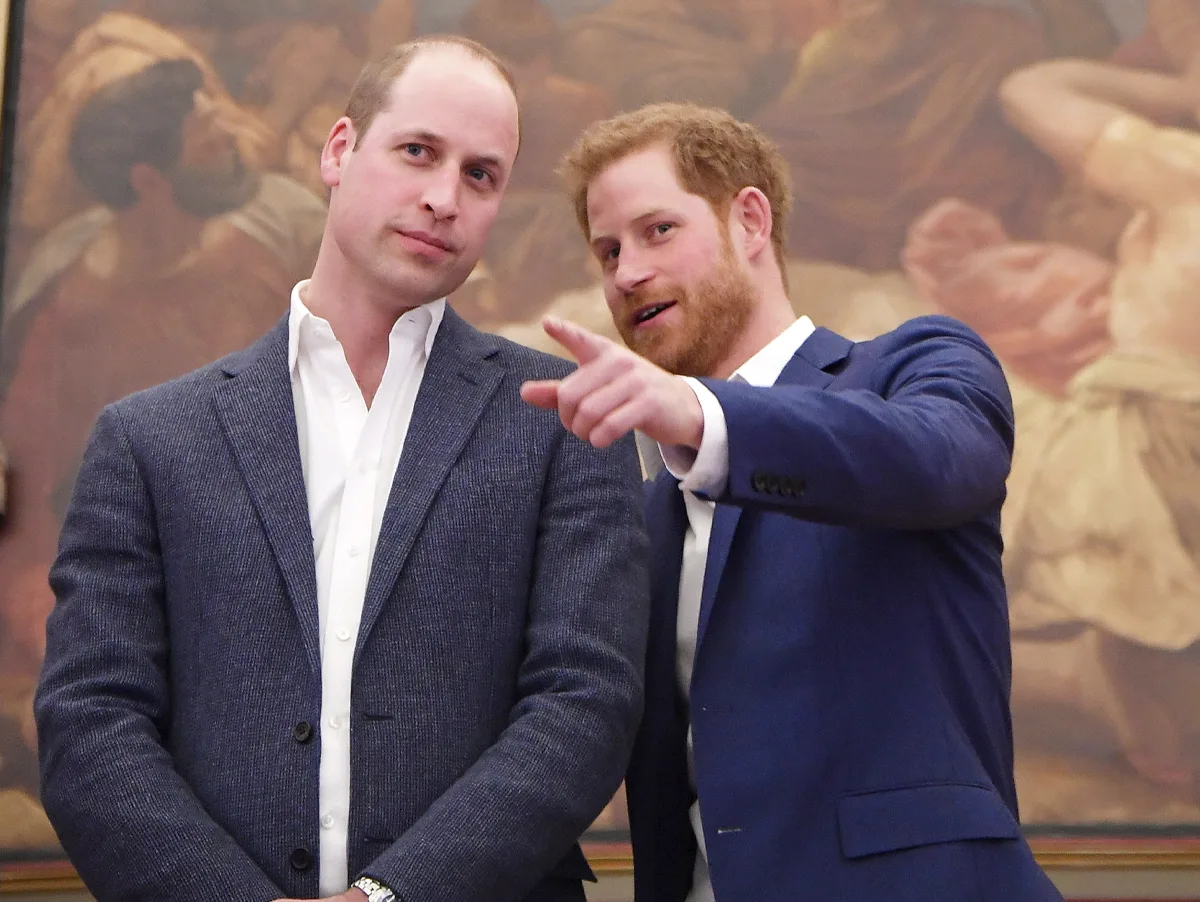 Príncipe Harry e príncipe William