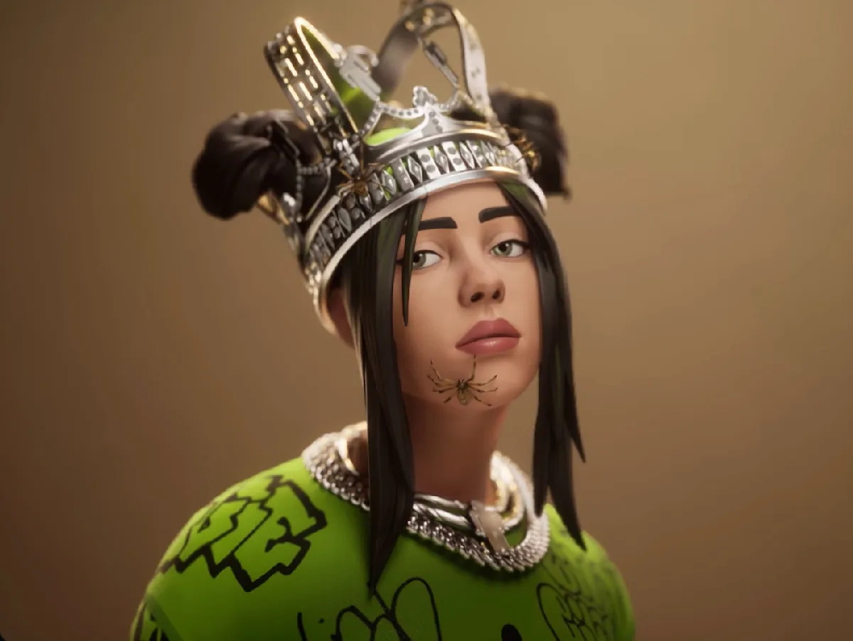 Billie Eilish no Fortnite