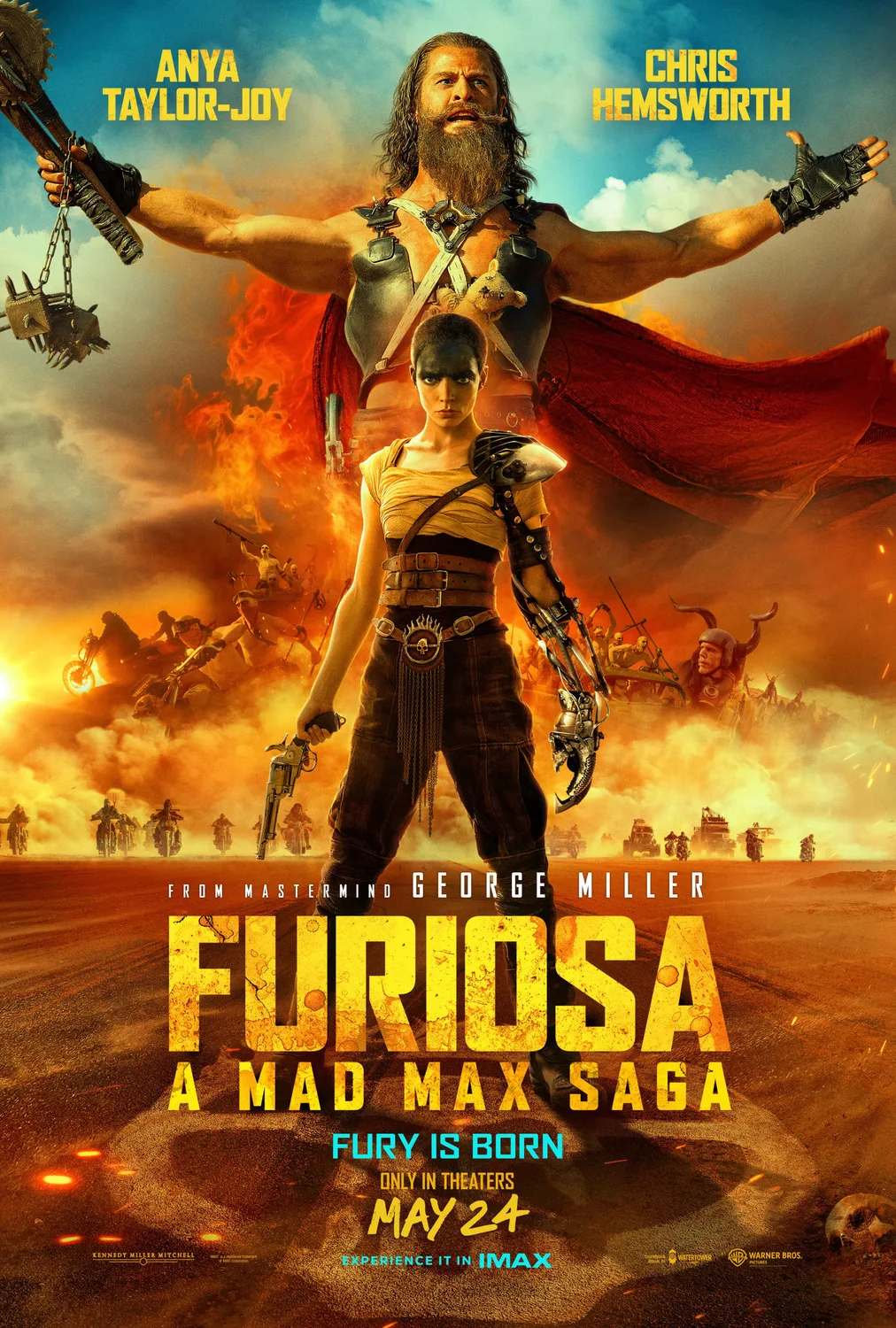 Revelada classificação etária de "Furiosa: Uma Saga Mad Max"