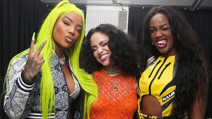 IZA e Ludmilla com Kehlani