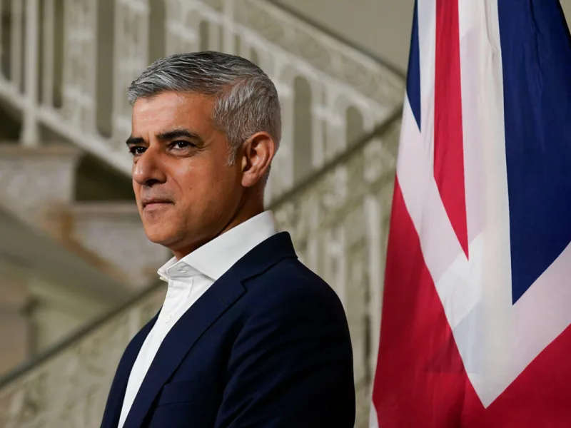Sadiq Khan, prefeito de Londres. Foto: AP Photo/Seth Wenig