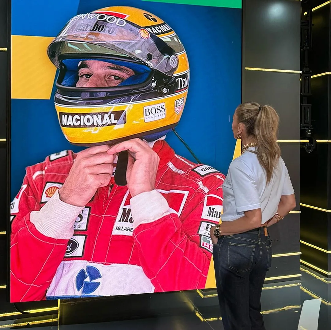 Adriane Galisteu opina sobre documentário de Ayrton Senna: "ficção"