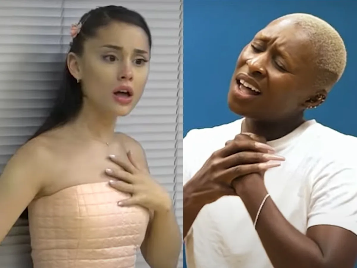 "Wicked": vídeo mostra audições de Ariana Grande e Cynthia Erivo