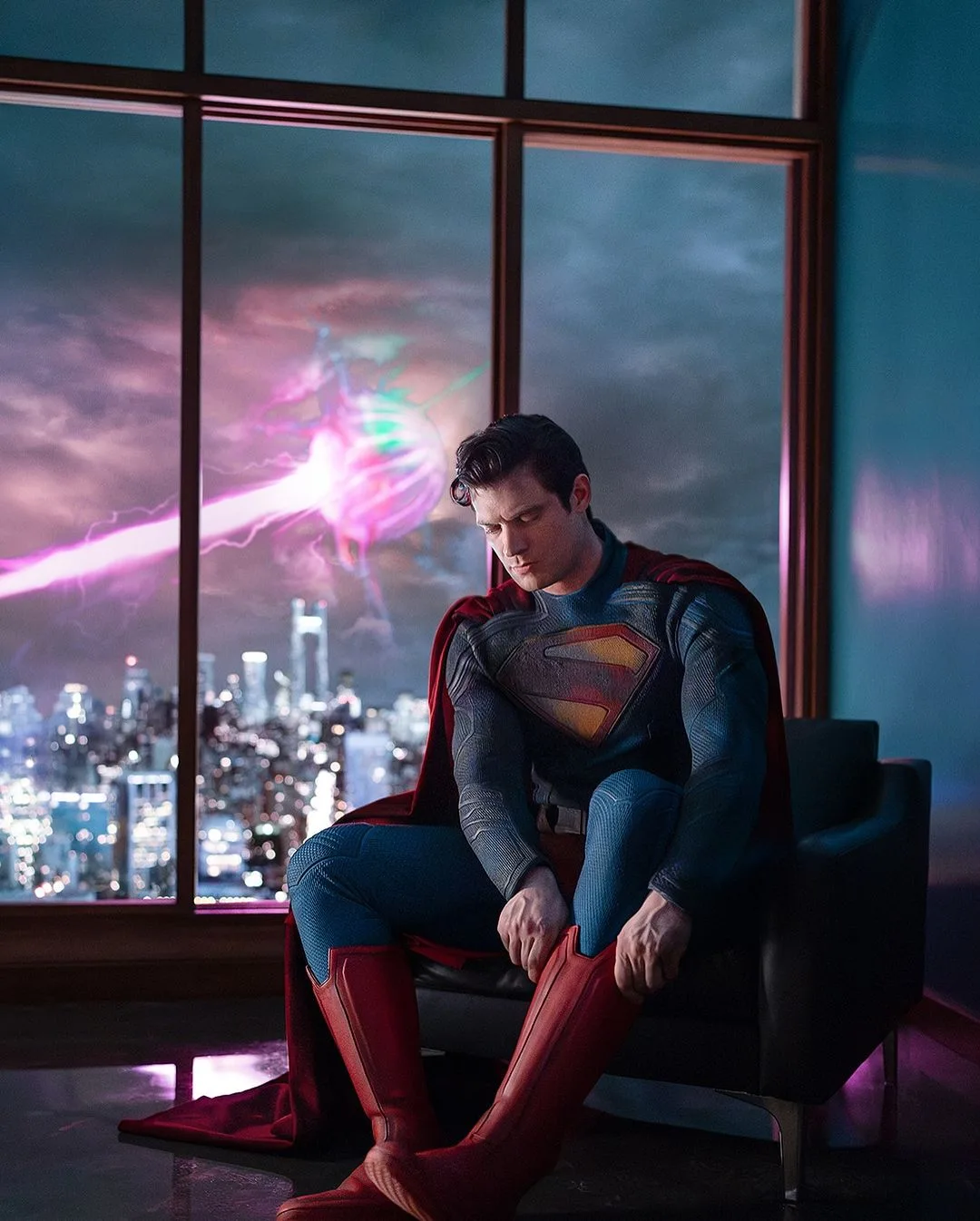Revelada primeira foto de David Corenswet em "SUPERMAN"