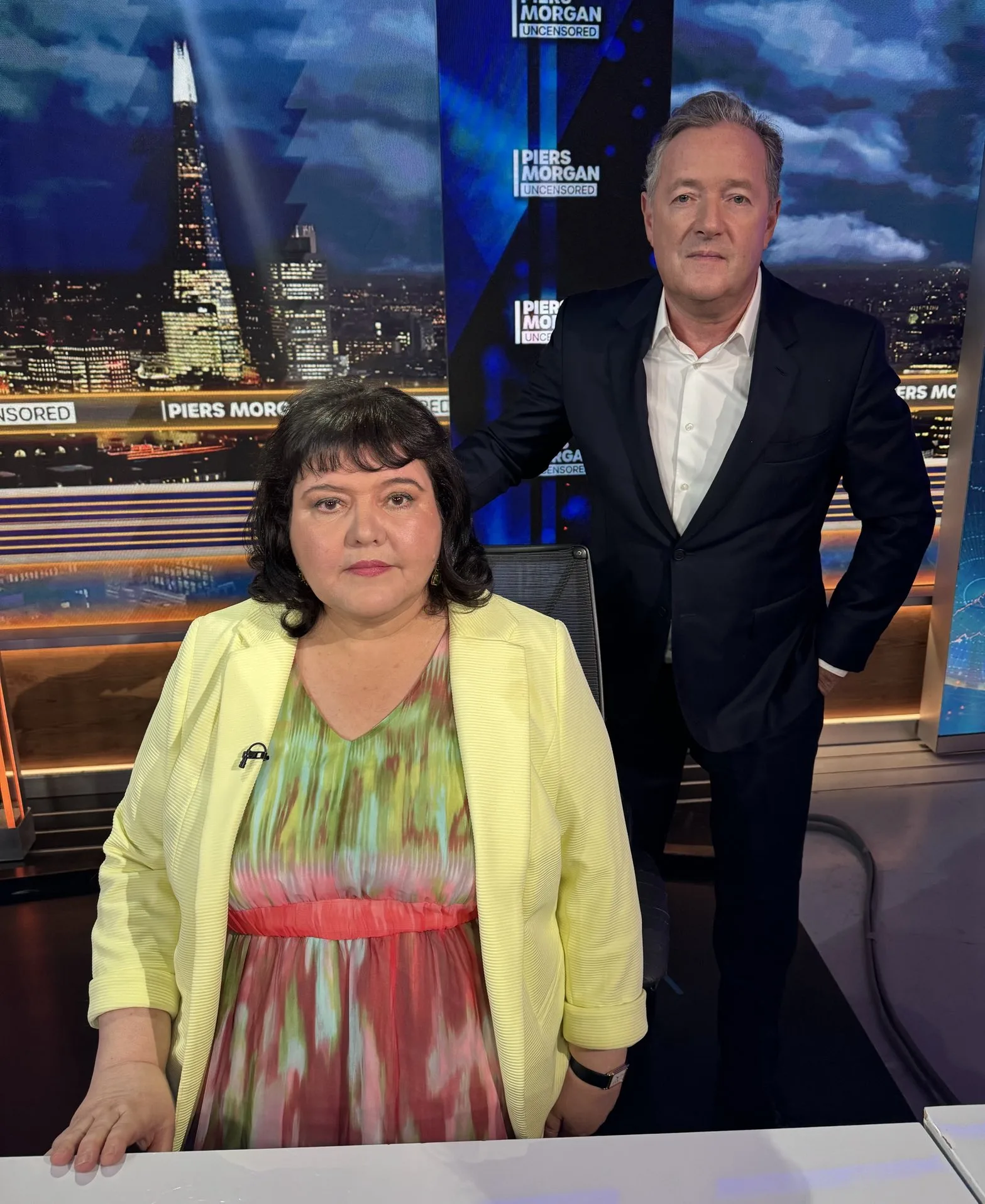 "Bebê Rena": Martha da vida real dá entrevista para Piers Morgan