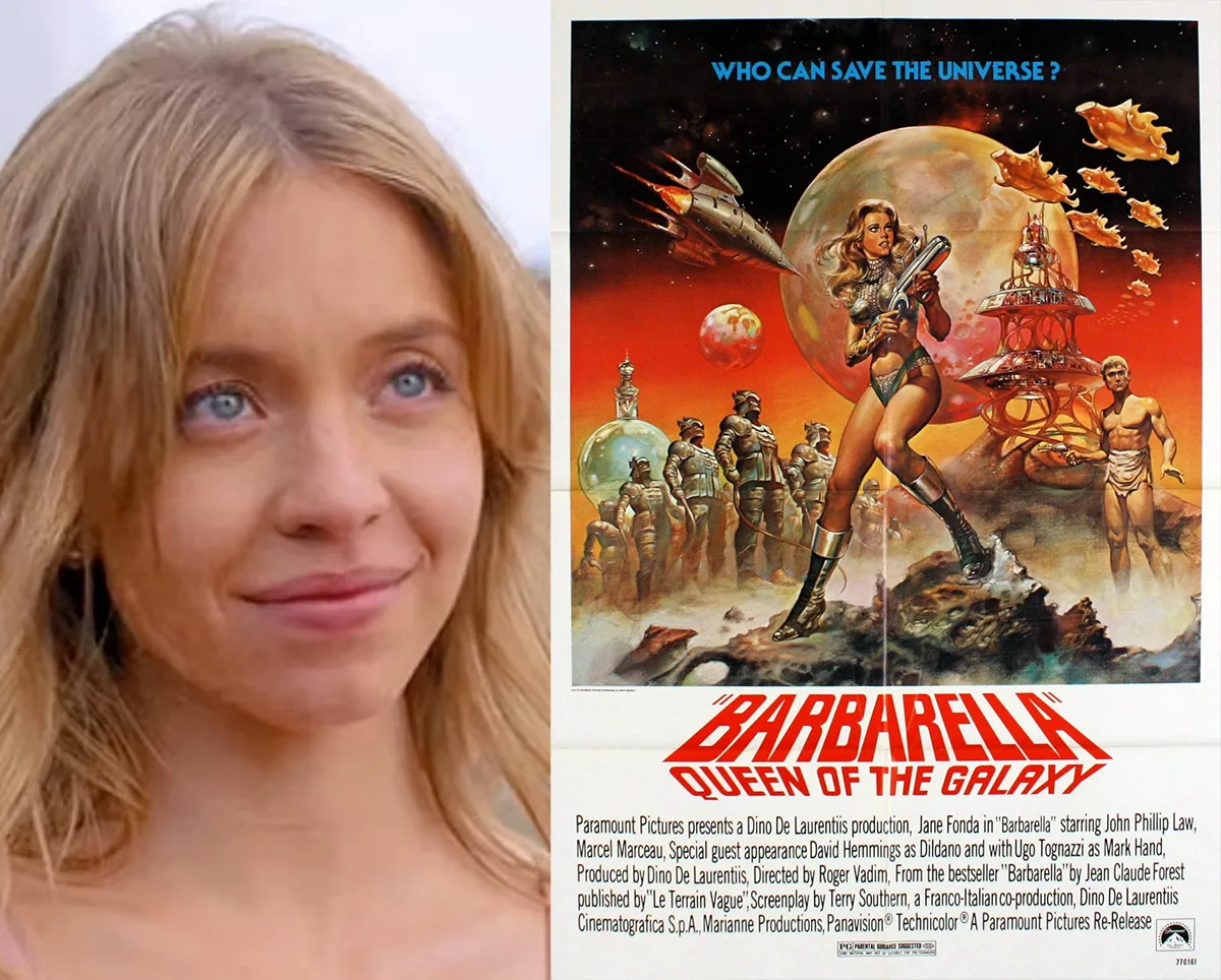 Sony quer Sydney Sweeney para remake de "Barbarella"