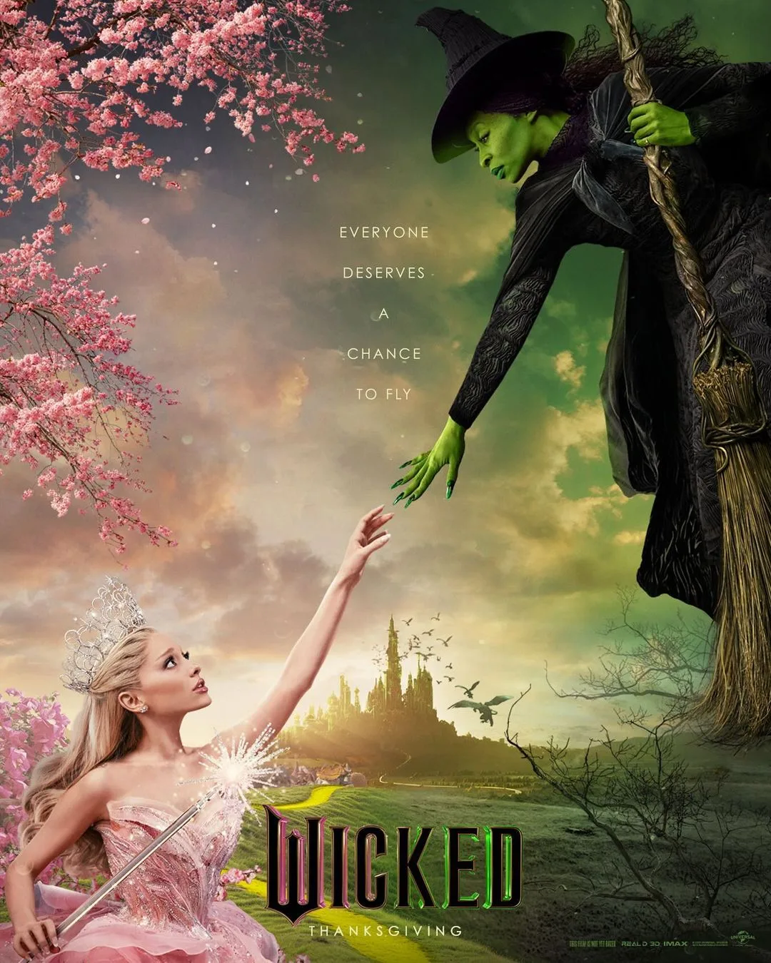 "Wicked" ganha novo teaser e anuncia trailer para quarta-feira