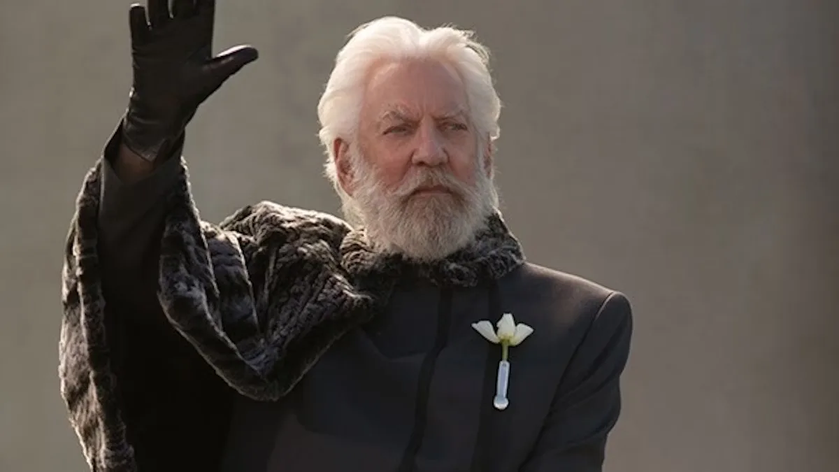 Morre Donald Sutherland, o Presidente Snow de 