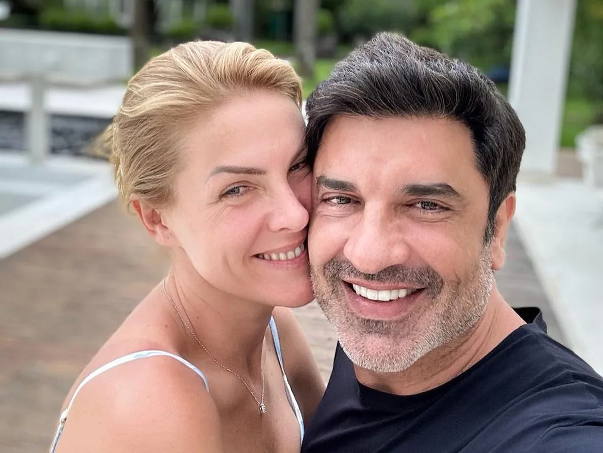 Ana Hickmann e Edu Guedes