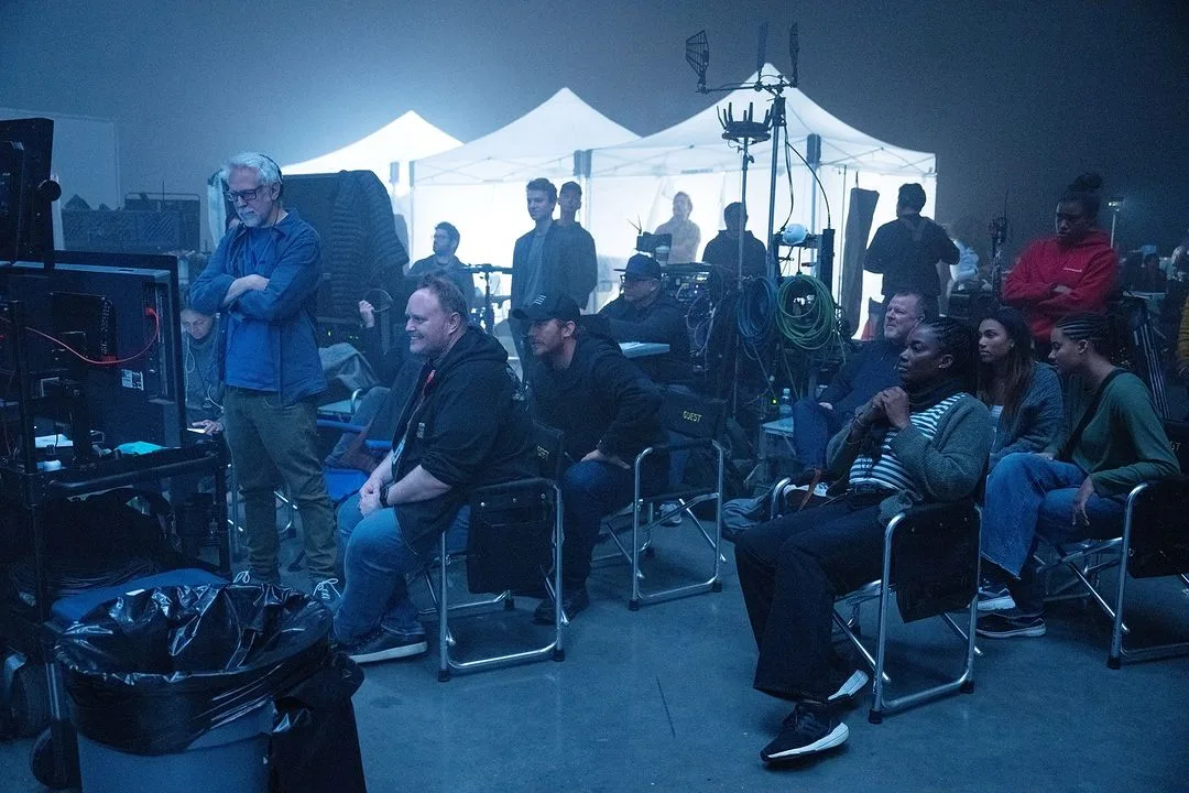 Chris Pratt visita James Gunn no set de "SUPERMAN": veja foto