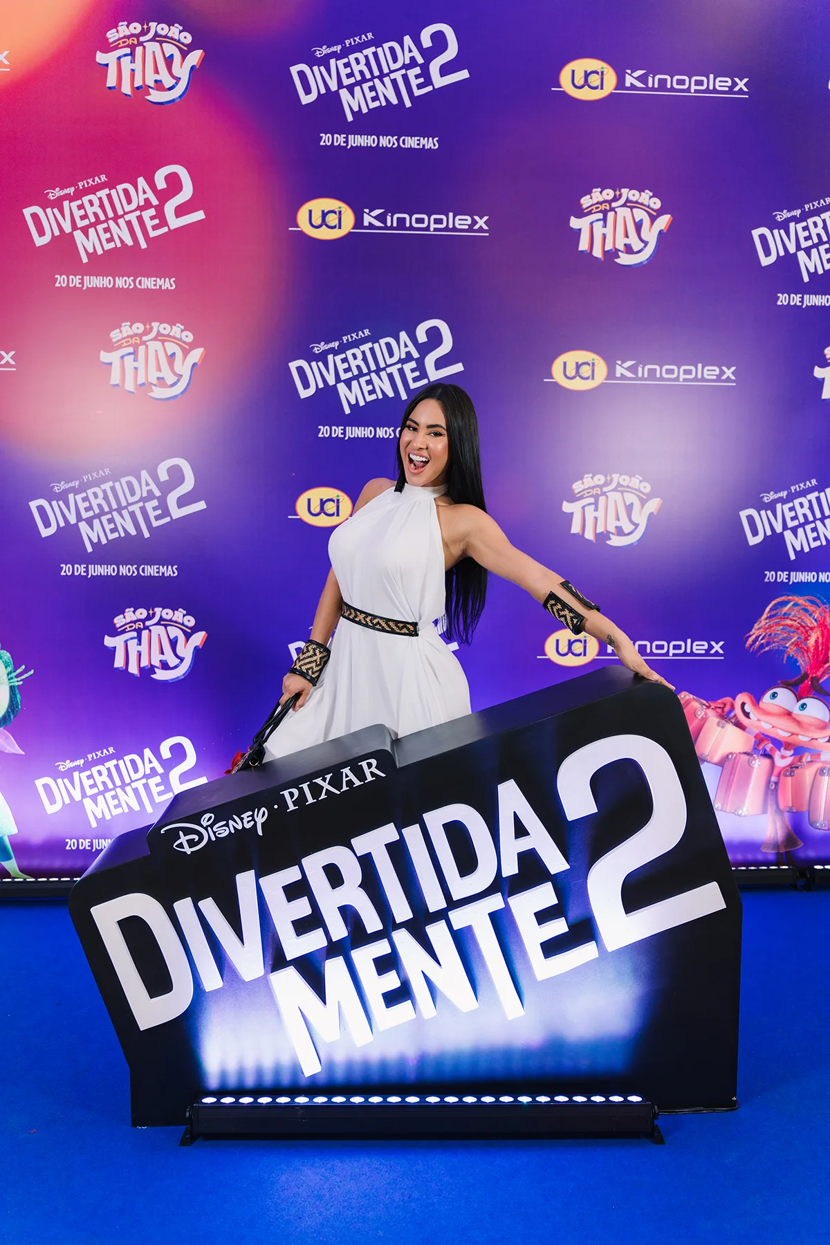 Sasha Meneghel e Thaynara OG já viram "Divertida Mente 2", que estreia no dia 20