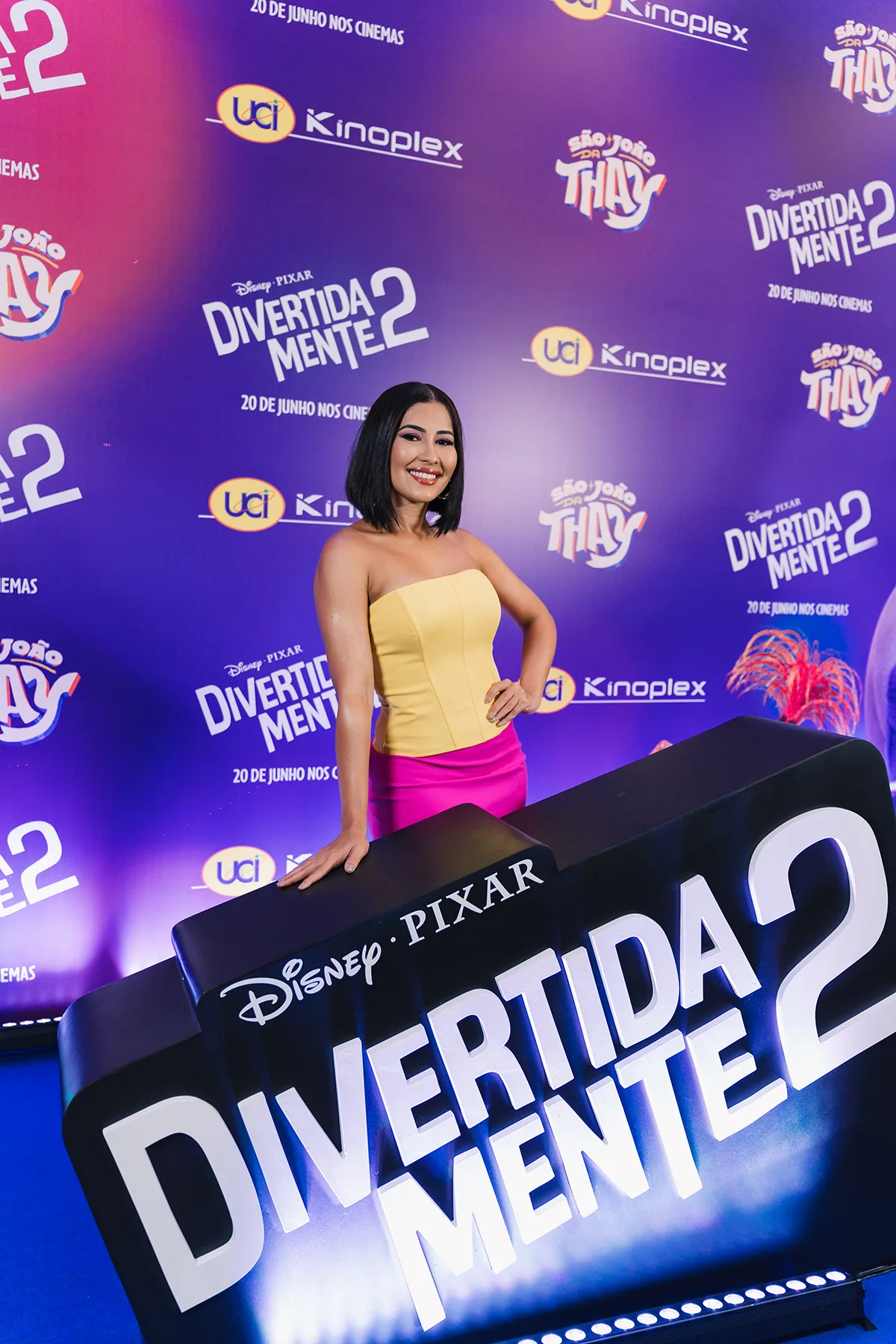 Sasha Meneghel e Thaynara OG já viram "Divertida Mente 2", que estreia no dia 20