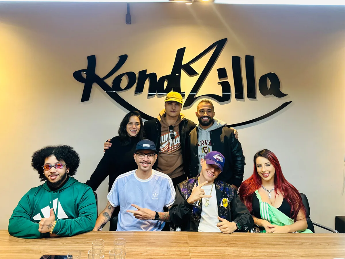 Em parceria com a Kneip Produtora, KondZilla assina com 5 artistas do Funk MTG de BH