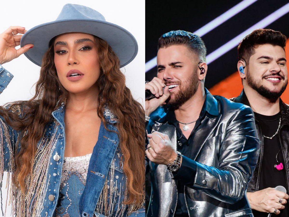 Lauana Prado e Zé Neto & Cristiano estão entre os mais escutados no streaming no primeiro semestre de 2024, de acordo com a Pro-Música