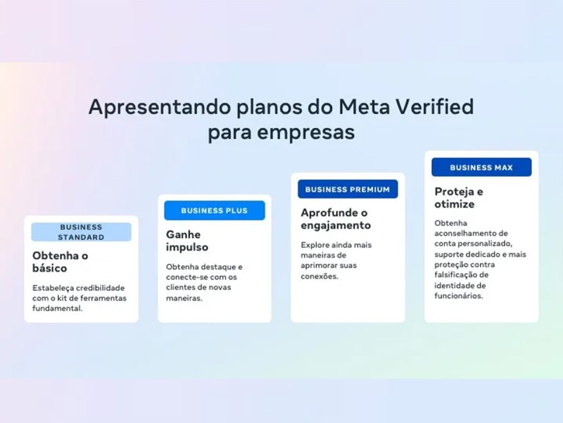 Meta apresenta novos planos para o selo de verificado no Facebook, Instagram e WhatsApp