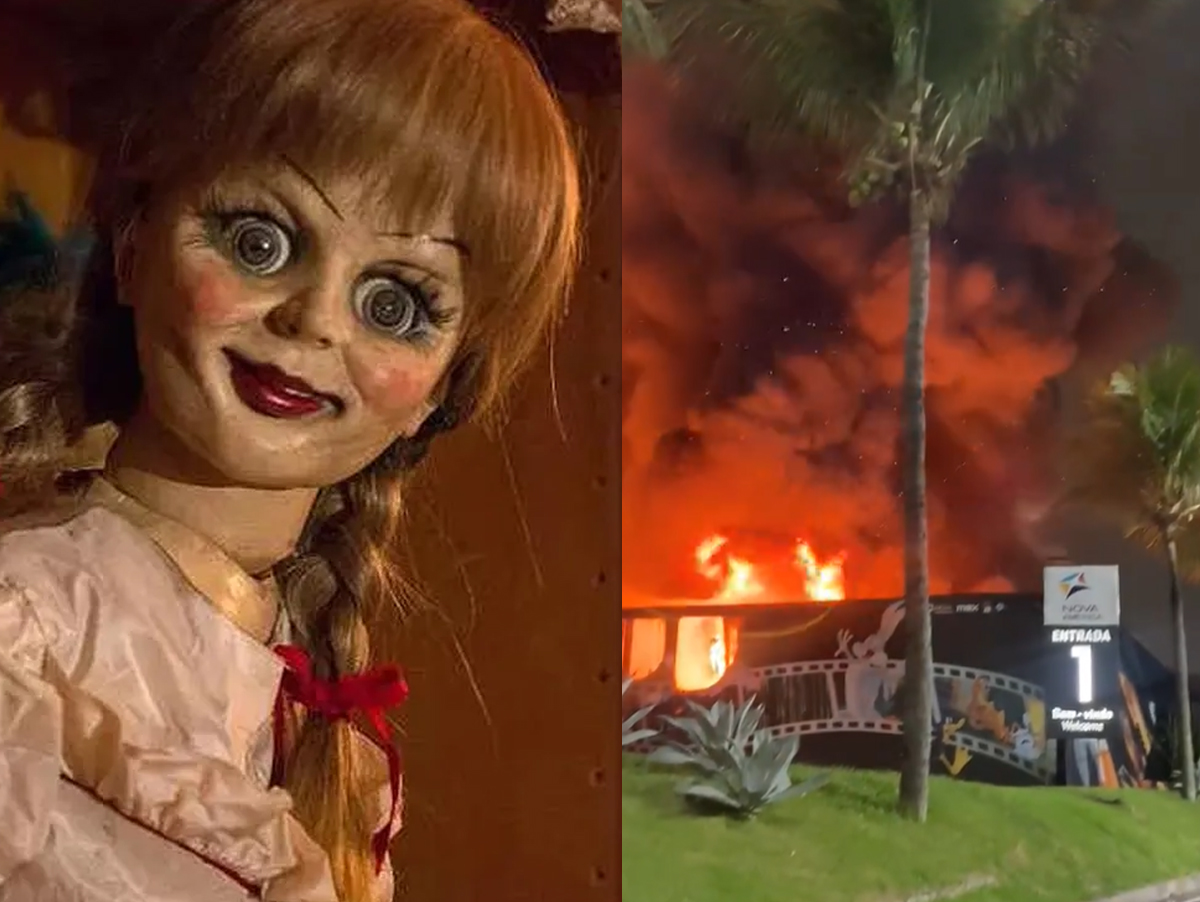 Boneca Annabelle original é queimada no incêndio na Casa Warner