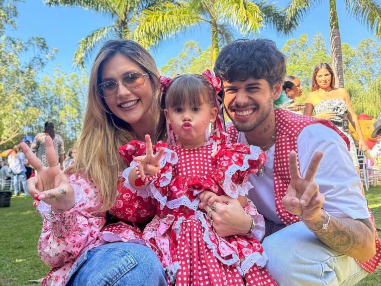 Filha de Virginia e Zé Felipe conversa com tio-avô falecido: "Tio Leandro"