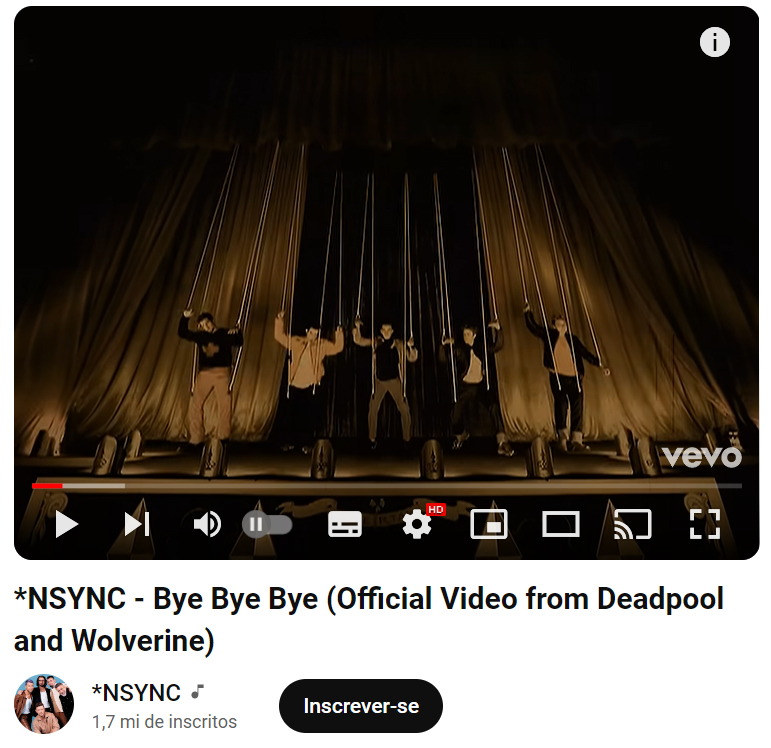 'N Sync toma atitude após uso de música em 