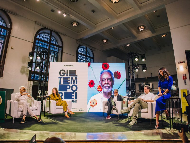 Coletiva de Imprensa do anúncio da última turnê de Gilberto Gil, Tempo Rei