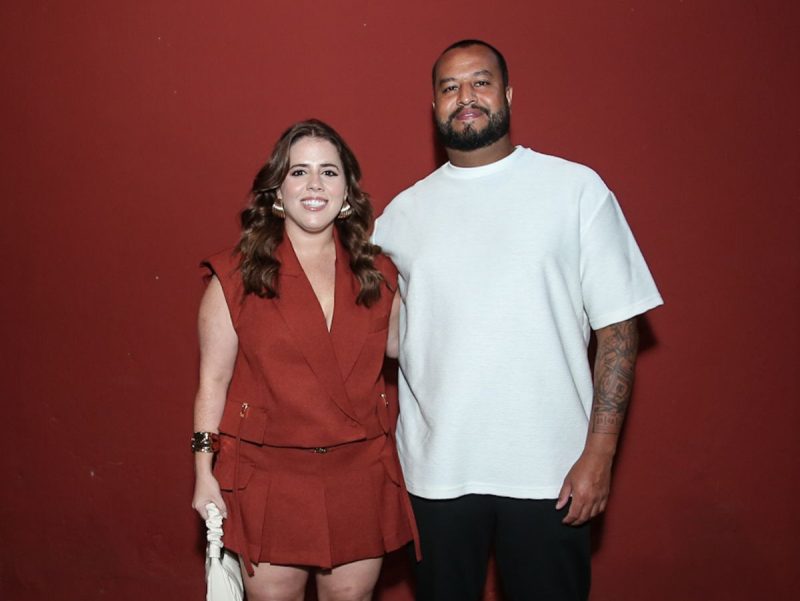 Tati Machado e marido. (Foto: Victor Chapetta / AgNews)