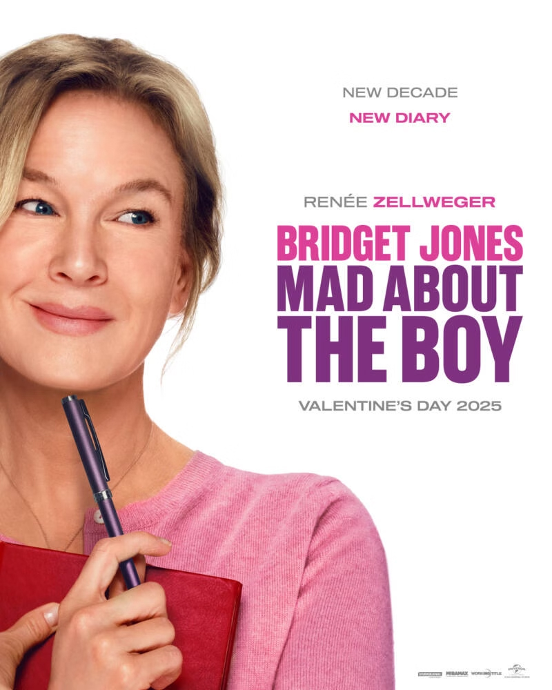 "Bridget Jones 4": Renée Zellweger volta à personagem em pôster do filme