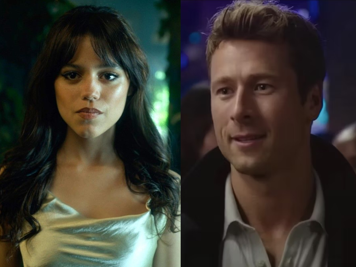 Jenna Ortega, de "Wandinha", negocia para fazer filme com Glen Powell