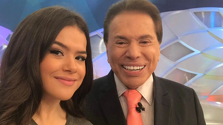 Maisa lamenta morte de Silvio Santos