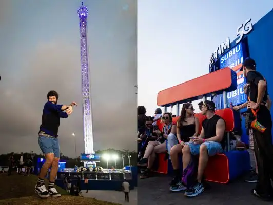 MegaDownload com Diogo Defante e o Stand de Recarga da TIM no Rock in Rio 2024