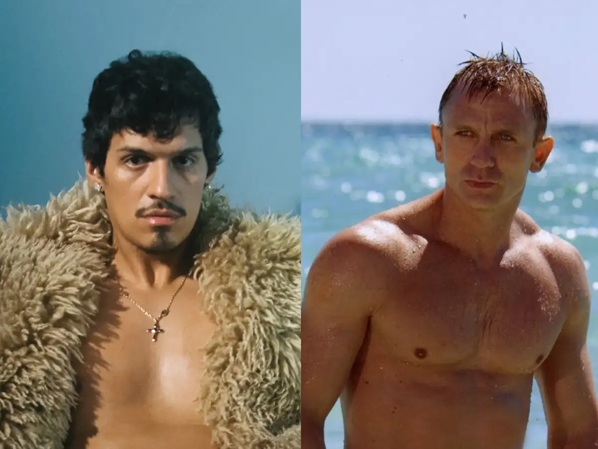 Omar Apollo perdeu 9kg para cena quente com Daniel Craig: 