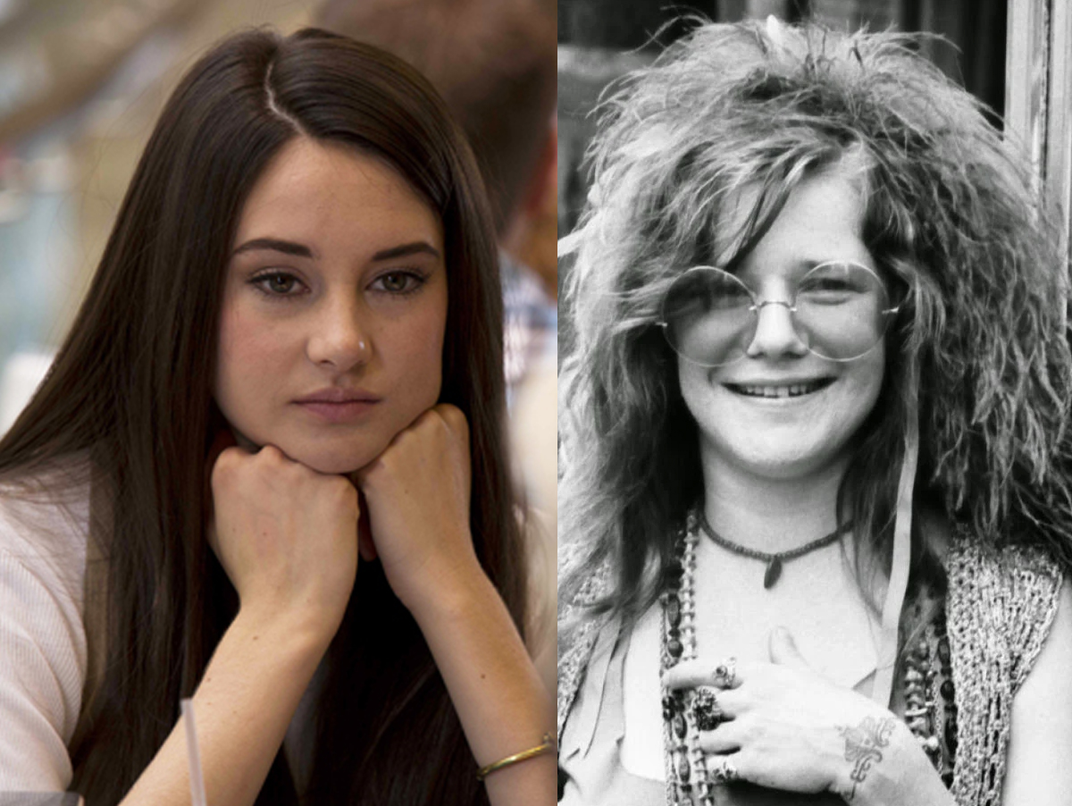 Gostou? Shailene Woodley é escolhida para interpretar Janis Joplin