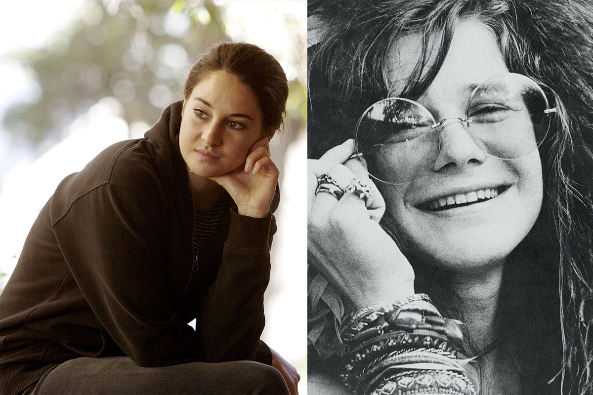 Shailene Woodley é escolhida para interpretar Janis Joplin