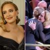 Adele se emociona ao ver Celine Dion na plateia de seu show; veja o momento!