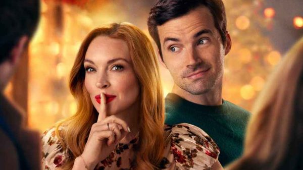 Lindsay Lohan prova seu carisma no trailer de "Nosso Segredinho", filme natalino da Netflix