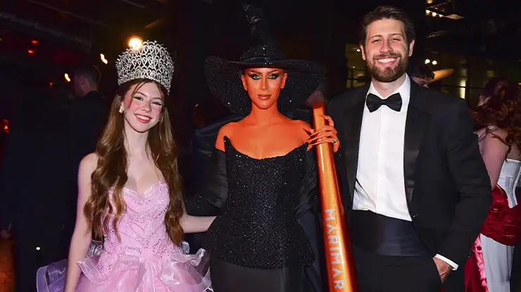 Famosos vestem fantasias e vão à festa de haloween em SP; veja os looks!