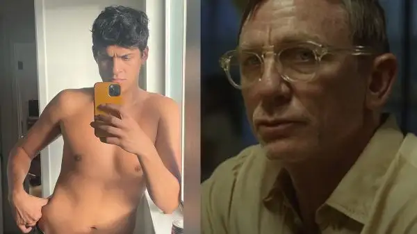 Cena íntima de Omar Apollo e Daniel Craig vaza na Internet