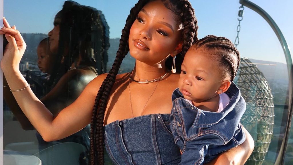 Halle Bailey lamenta exposição do filho em transmissão ao vivo: "Não fui avisada"