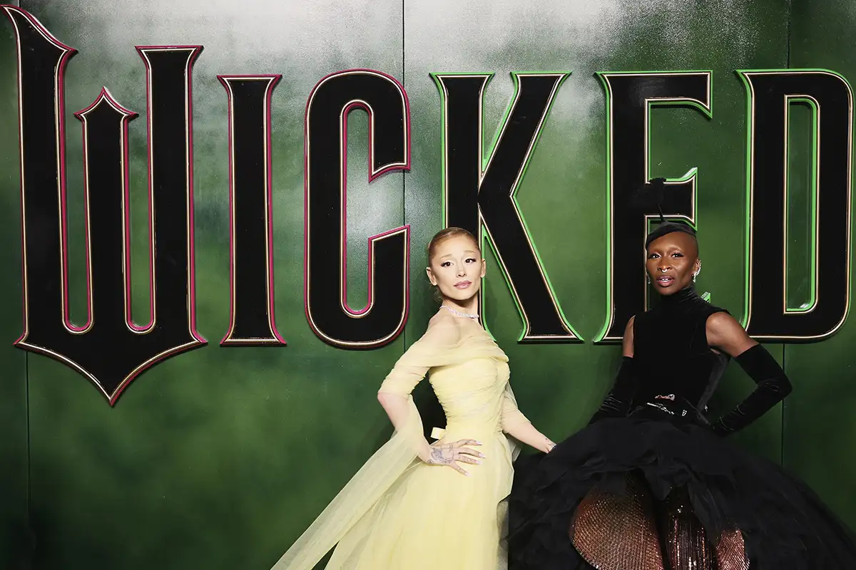 "Wicked": Figurinista revela exigência de Ariana Grande e Cynthia Erivo