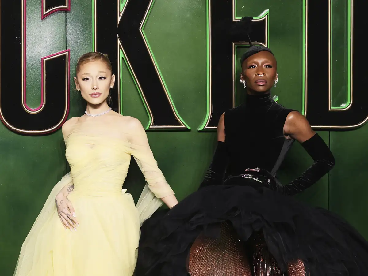 "Wicked": Figurinista revela exigência de Ariana Grande e Cynthia Erivo