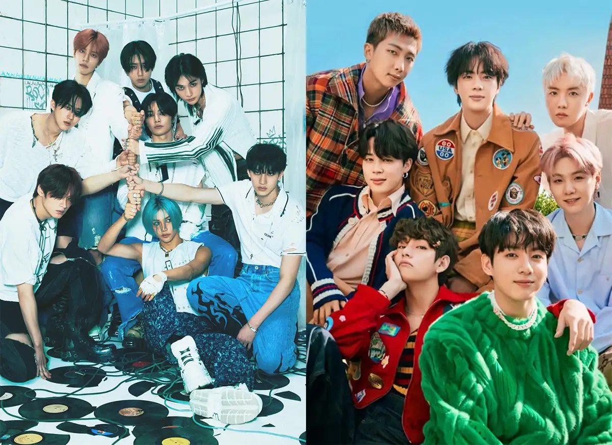 19 álbuns de K-Pop já pegaram o topo da Billboard 200, a maioria do BTS e do Stray Kids