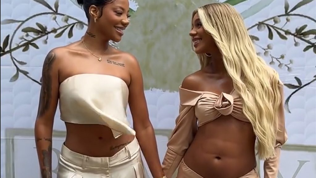 Ludmilla e Brunna Gonçalves fazem chá revelação: descubra o sexo