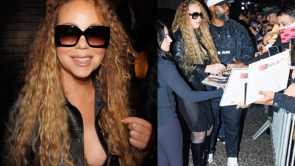Diva acessível: 50 fotos de Mariah Carey atendendo fãs em hotel em São Paulo