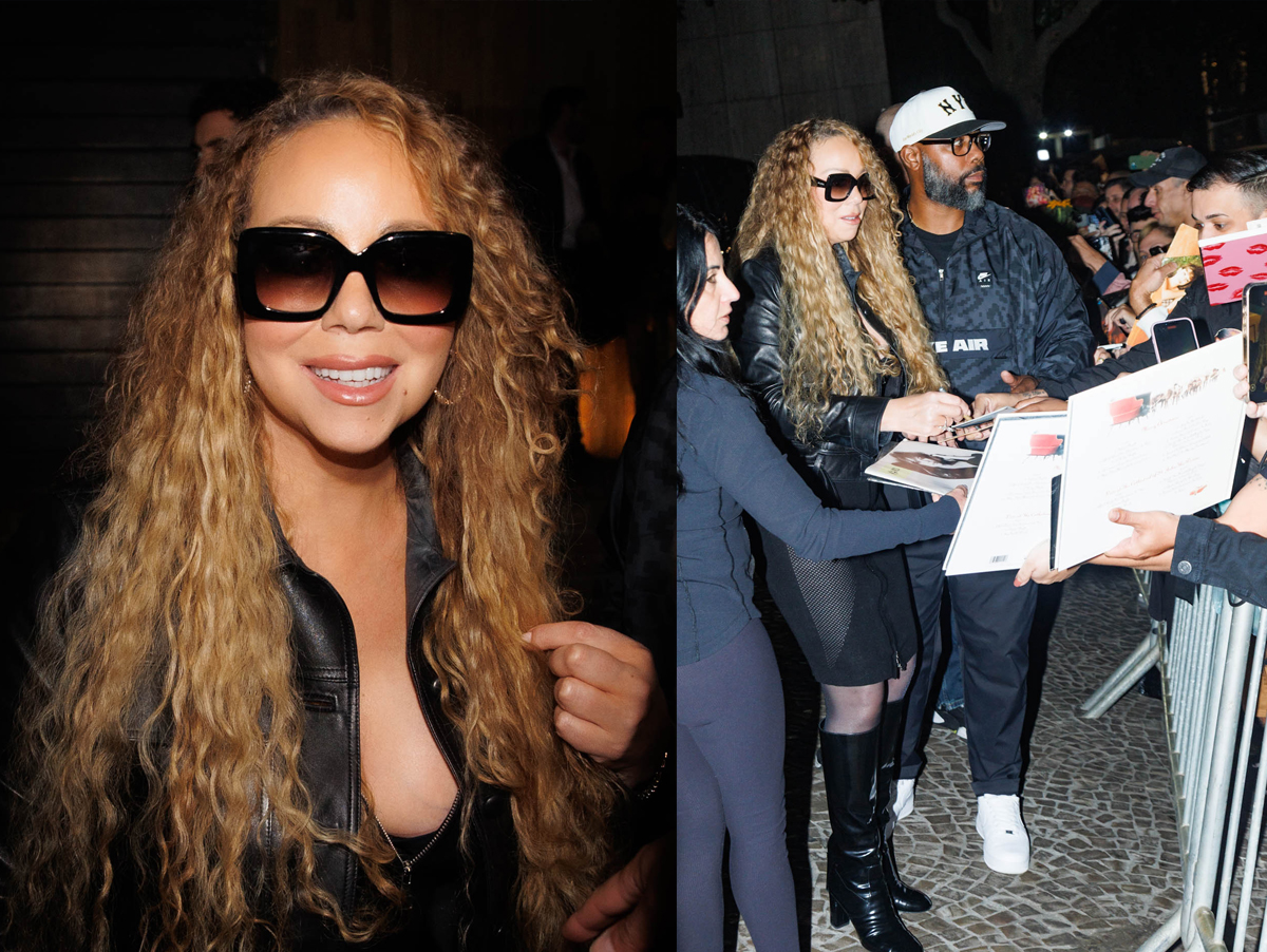 Diva acessível: 50 fotos de Mariah Carey atendendo fãs em hotel em São Paulo