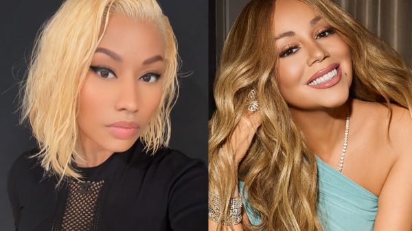 Nicki Minaj twitta data, que tem a ver com Mariah Carey