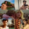 Sabrina Carpenter acena para Shawn Mendes, Barry Keoghan, Joshua Bassett e Dylan O'Brien em música