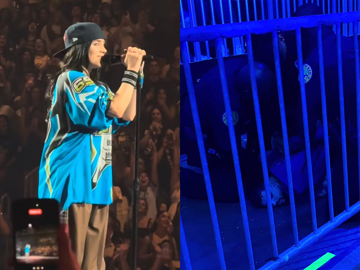 Billie Eilish é agredida por "fã" em show em Miami: veja o vídeo