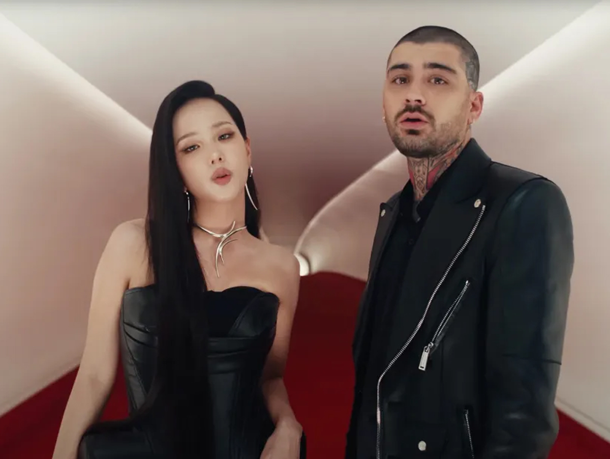 Zayn revela por que aceitou convite para gravar com Jisoo, do BLACKPINK