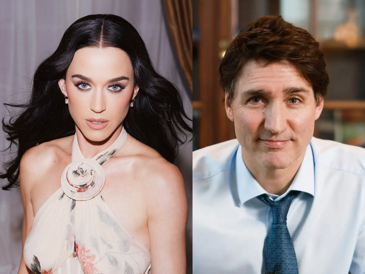Katy Perry se pronuncia após flagra de beijo com Justin Trudeau