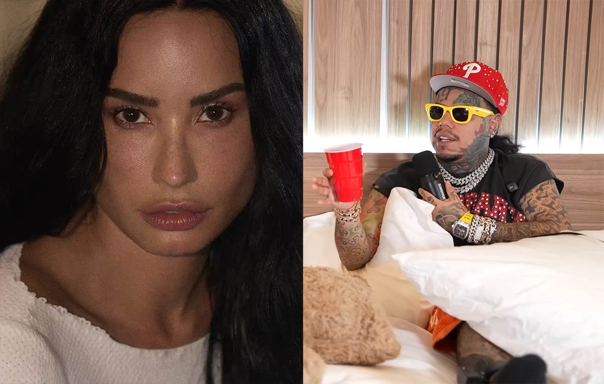 Rapper ficha suja 6ix9ine debocha da sobriedade de Demi Lovato: "Ela vai recair"