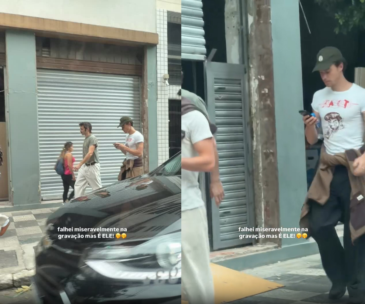 Influenciadores veem Shawn Mendes na rua em SP: "Guarda o celular, meu amor"
